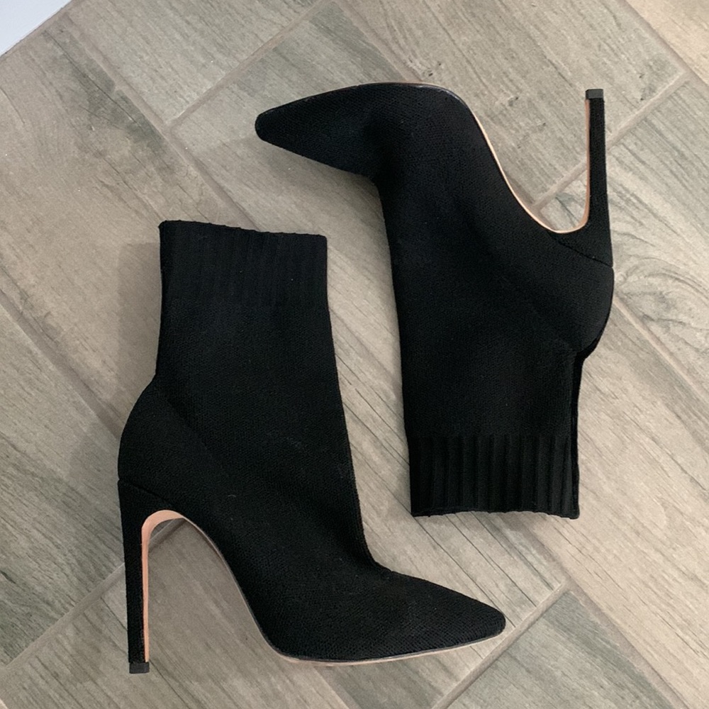 Chrissy Teigen X Revolve delta boots By Delta